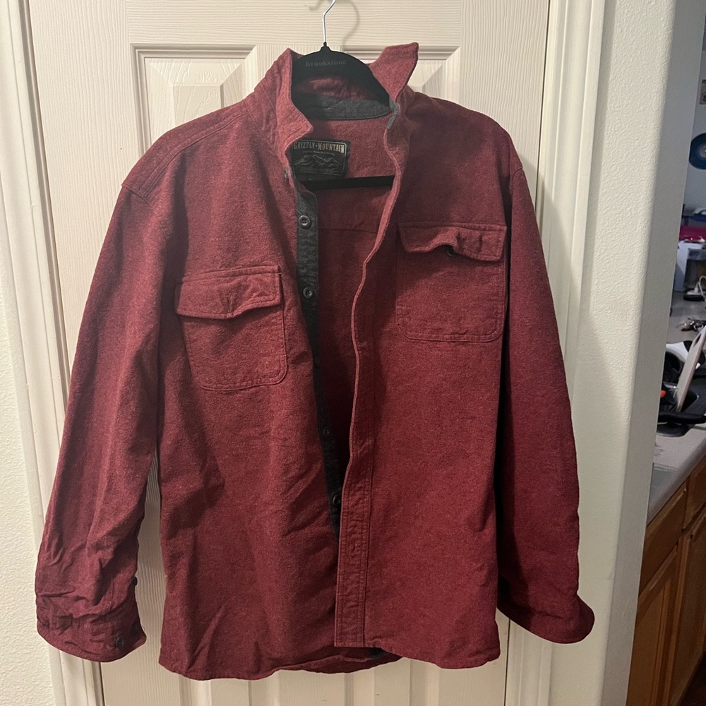 Men's Burgundy Jacket